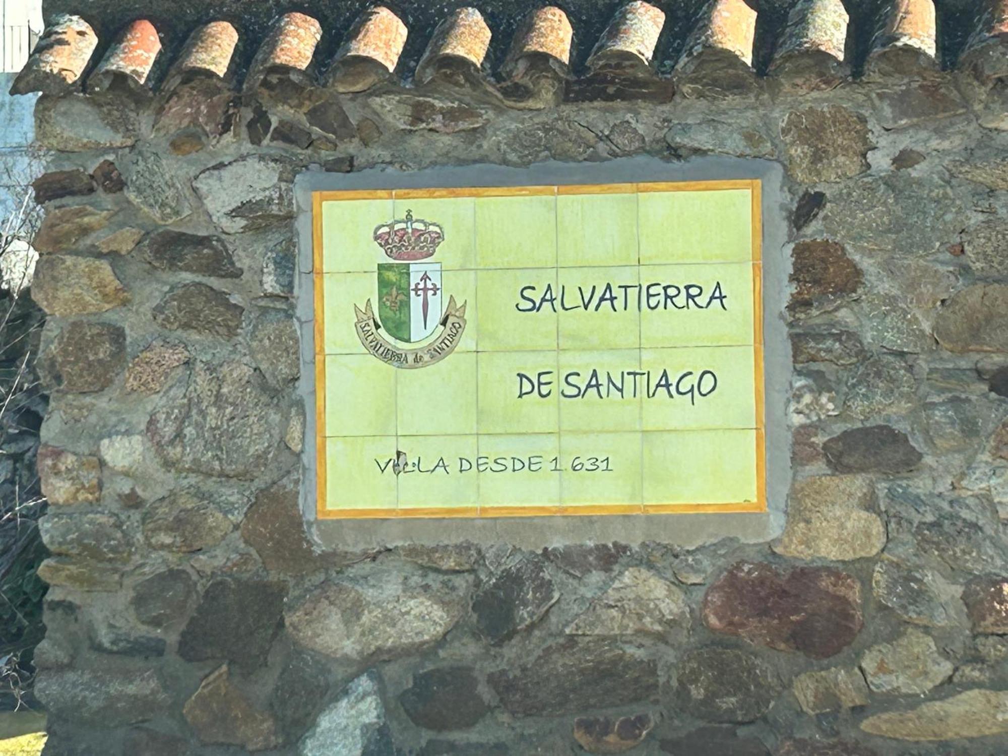 Casa Rural La Manzanilla Salvatierra de Santiago Exterior foto